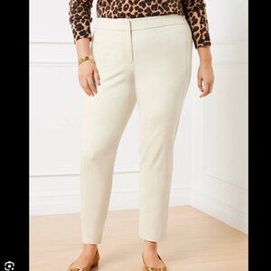 Talbots Hampshire Ankle Pant Beige Khaki 18WP